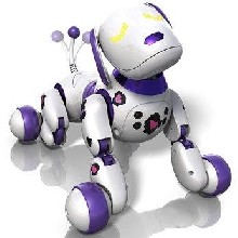 Robotický pes Zoomer (Fialový ...