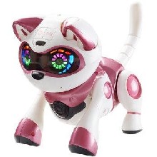 Robotické kotě Teksta (Růžové)